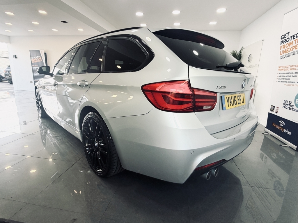 BMW 3 Series 2.0 320D Xdrive M Sport Touring YK16EPJ Silver #3