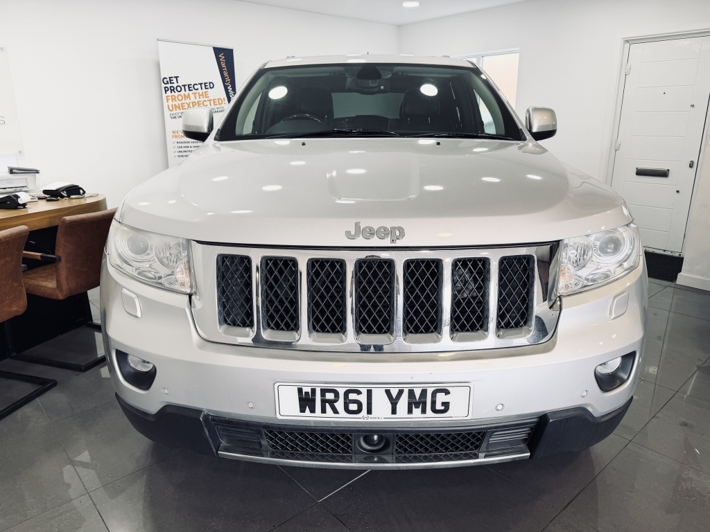 Jeep Grand Cherokee 3.0 V6 Crd Overland Silver #6
