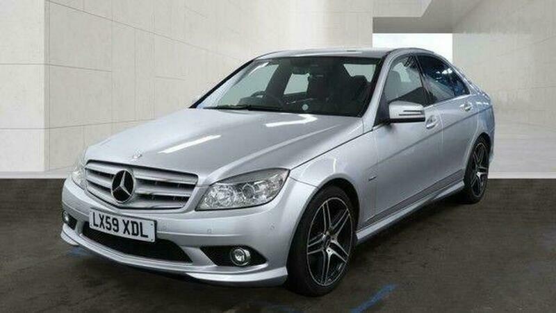 Mercedes-Benz C Class 1.6 C180k Blueefficiency Sport LX59XDL Silver #2