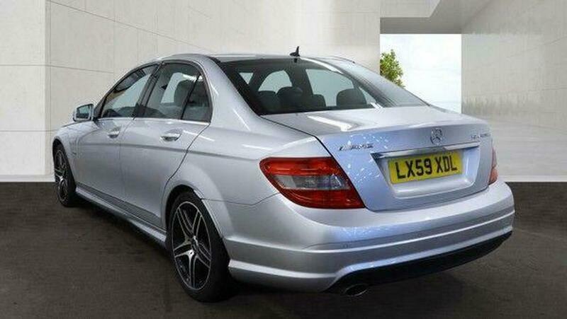 Mercedes-Benz C Class 1.6 C180k Blueefficiency Sport LX59XDL Silver #3