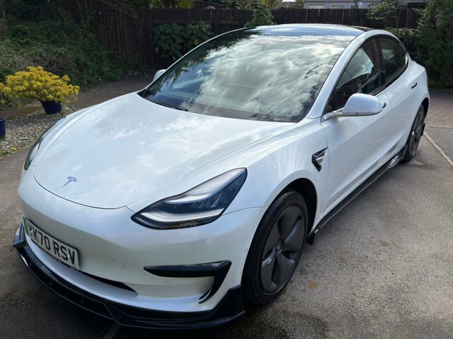 Tesla Model 3 2020 Standard Range Plus Saloon YK70RSV White #5