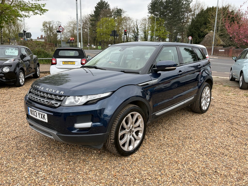 Land Rover Range Rover Evoque 2.2 L Sd4 Pure WX13YXK Blue #4