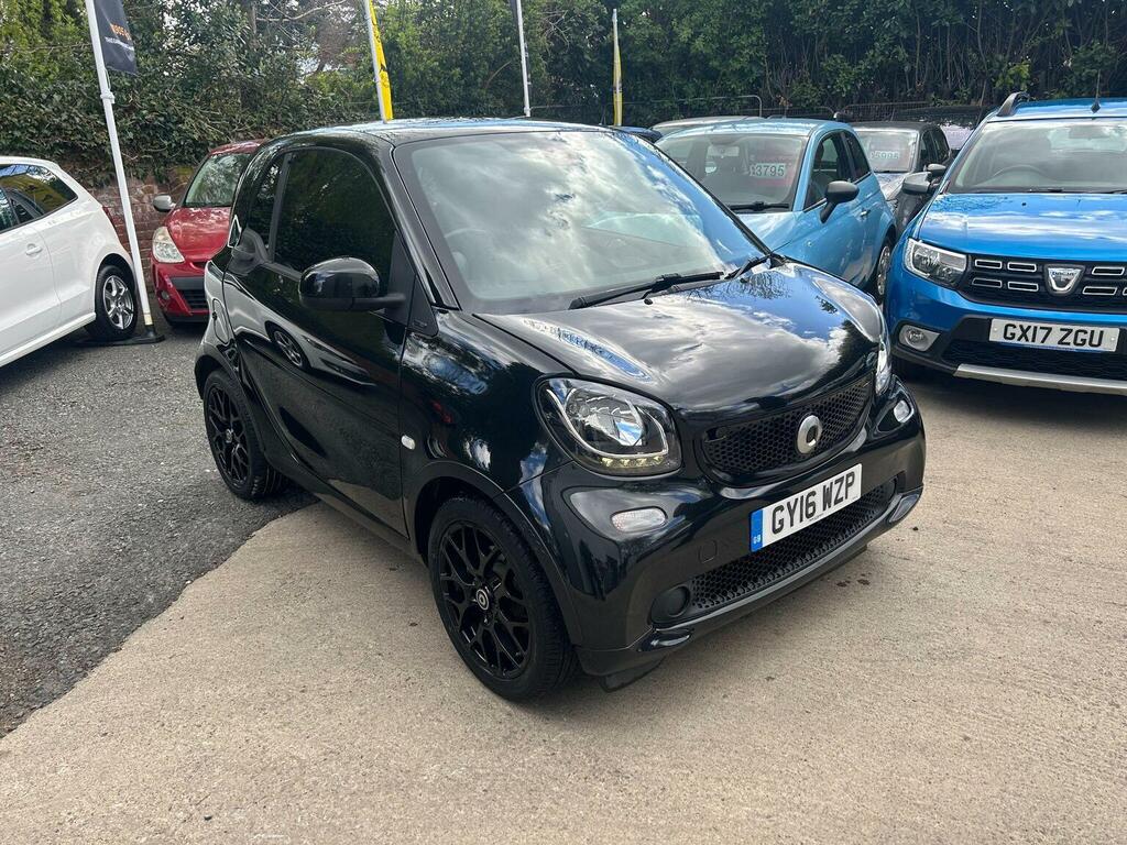 Smart Fortwo Coupe Coupe 1.0 Edition Black Twinamic Euro 6 Ss Black