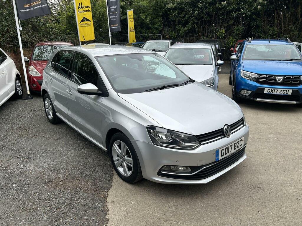 Volkswagen Polo Hatchback 1.2 Tsi Bluemotion Tech Match Edition Eu GD17BZC Silver