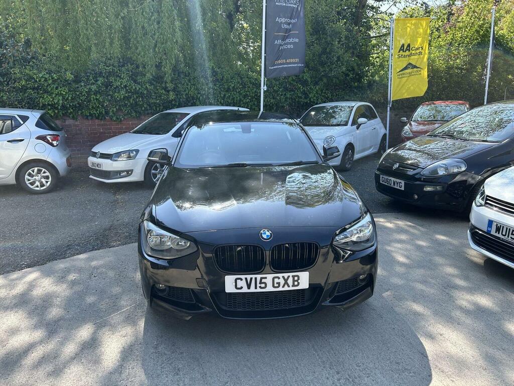 BMW 1 Series Hatchback 2.0 125D M Sport Euro 5 Ss 2015 CV15GXB Black #2