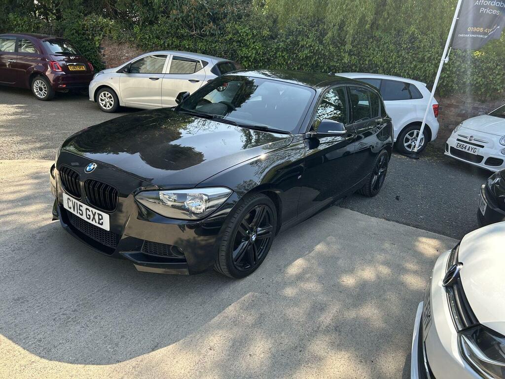 BMW 1 Series Hatchback 2.0 125D M Sport Euro 5 Ss 2015 CV15GXB Black #3