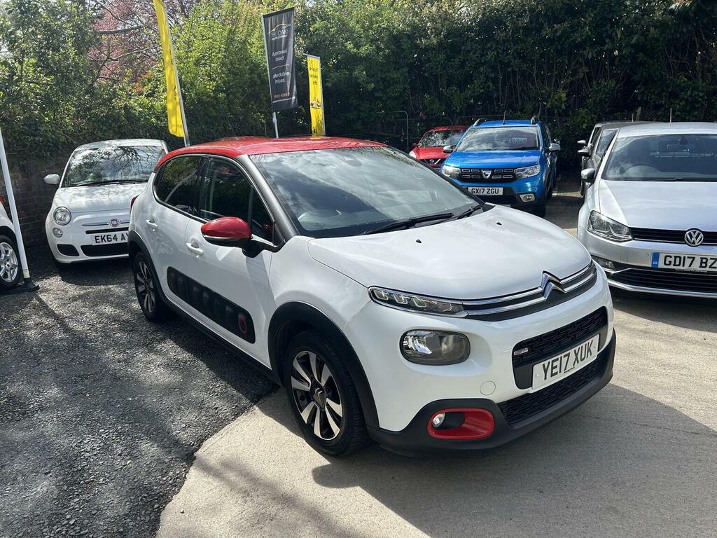 Citroen C3 Hatchback 1.2 Puretech Flair Euro 6 201717 White