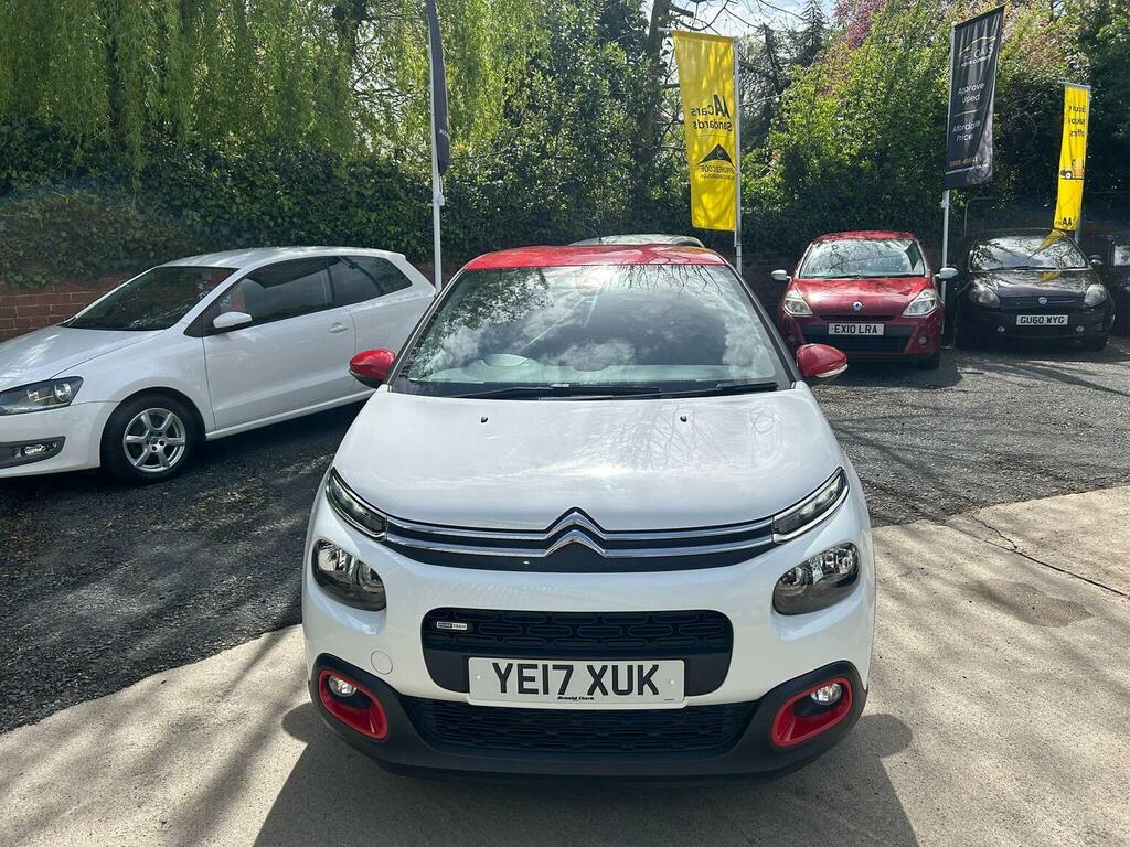 Citroen C3 Hatchback 1.2 Puretech Flair Euro 6 201717 YE17XUK White #2