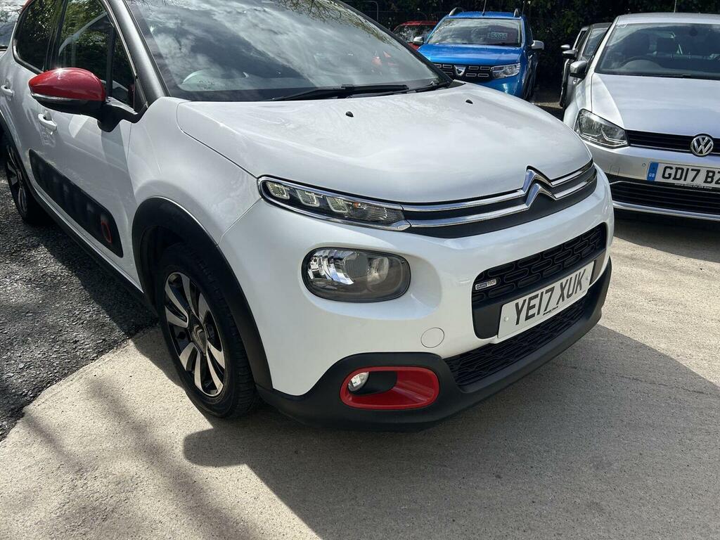 Citroen C3 Hatchback 1.2 Puretech Flair Euro 6 201717 YE17XUK White #5