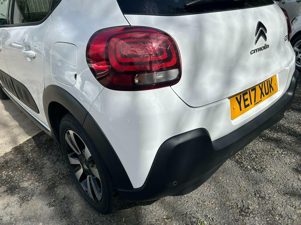 Citroen C3 Hatchback 1.2 Puretech Flair Euro 6 201717 YE17XUK White #4