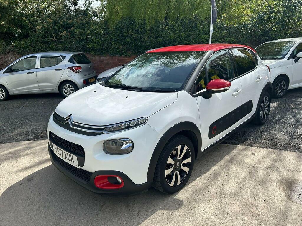 Citroen C3 Hatchback 1.2 Puretech Flair Euro 6 201717 YE17XUK White #3