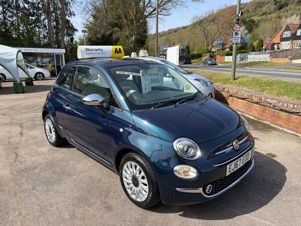Fiat 500 1.2 Lounge Euro 6 Ss Blue