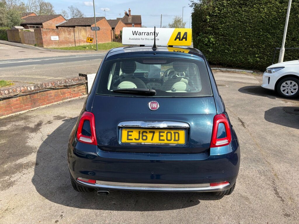 Fiat 500 1.2 Lounge Euro 6 Ss Blue #6