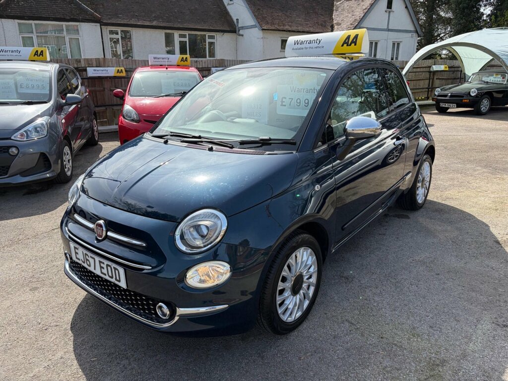 Fiat 500 1.2 Lounge Euro 6 Ss Blue #3