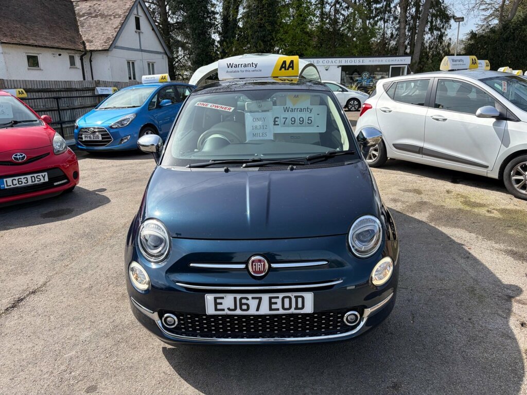 Fiat 500 1.2 Lounge Euro 6 Ss Blue #2