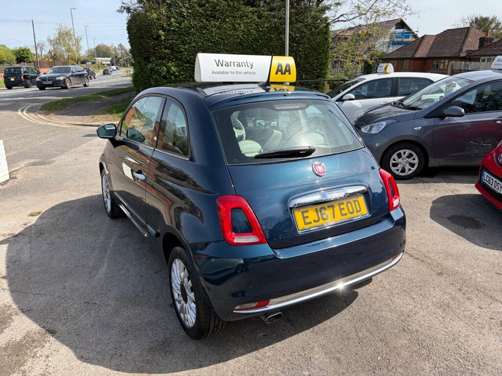 Fiat 500 1.2 Lounge Euro 6 Ss Blue #5