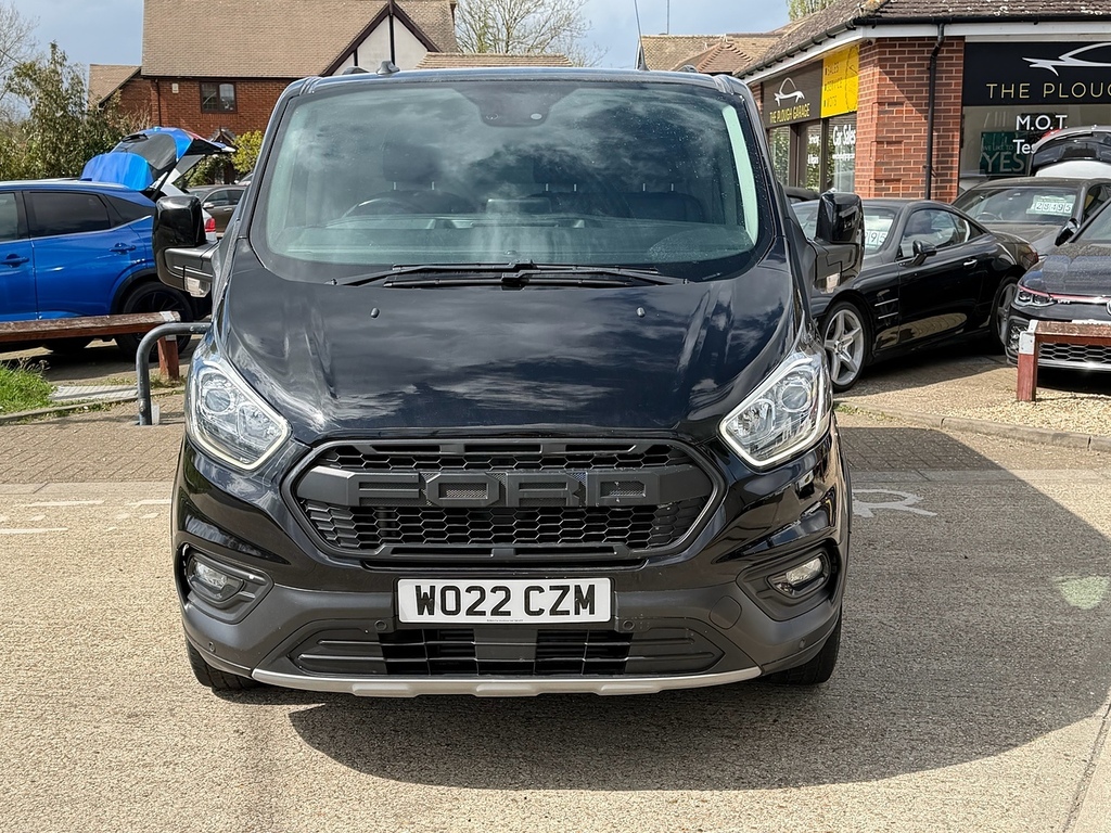 Ford Transit Custom 2.0 300 Ecoblue Trail Panel Van WO22CZM Black #3