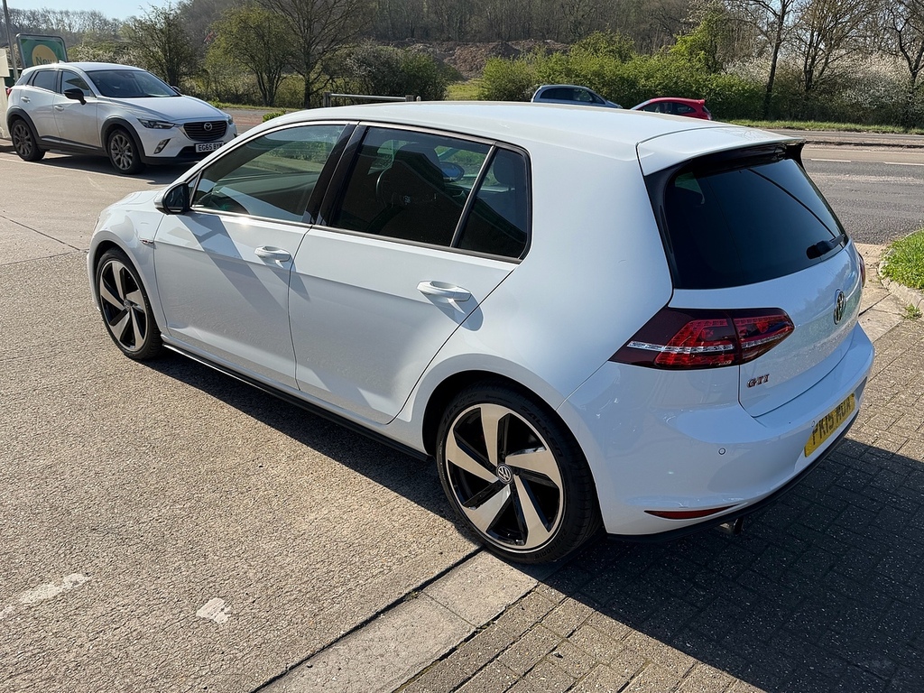 Volkswagen Golf 2.0 Tsi Bluemotion Tech Gti Performance Hatchback PK15MUA White #3