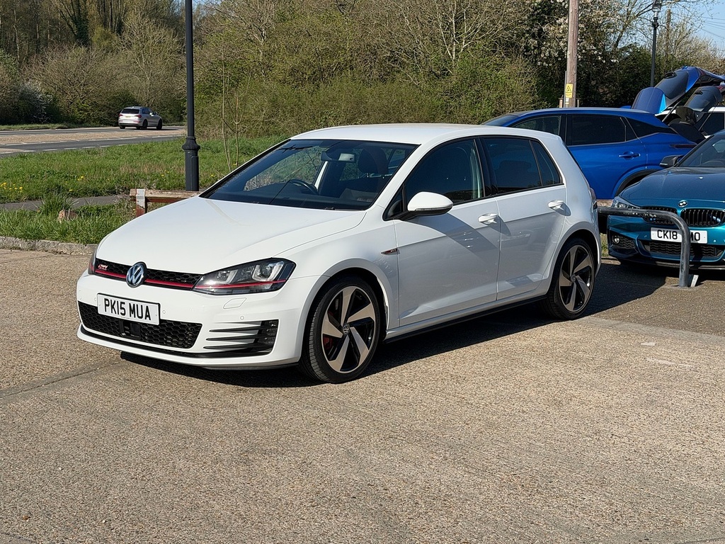 Volkswagen Golf 2.0 Tsi Bluemotion Tech Gti Performance Hatchback PK15MUA White #6