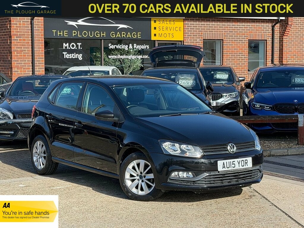 Volkswagen Polo 1.2 Tsi Bluemotion Tech Se Hatchback Ma Black