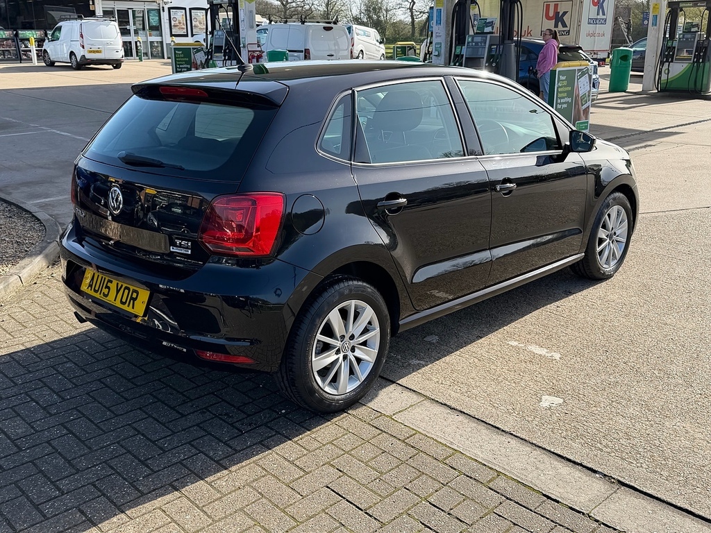 Volkswagen Polo 1.2 Tsi Bluemotion Tech Se Hatchback Ma Black #5