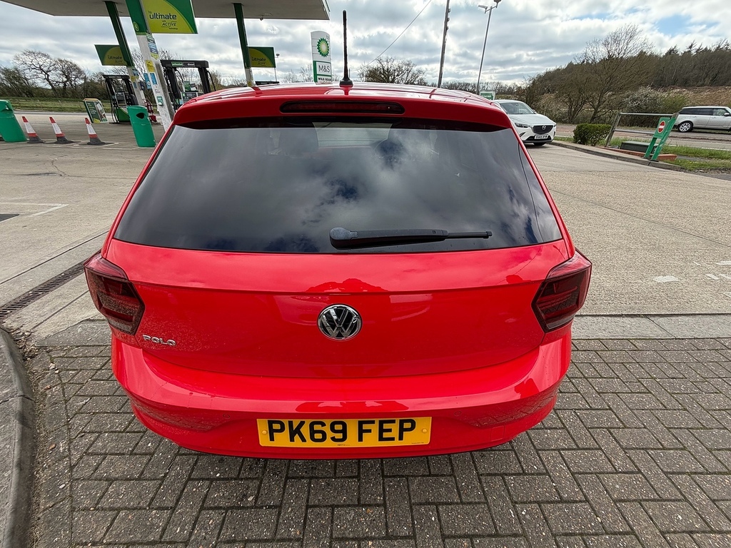 Volkswagen Polo 1.0 Tsi Gpf Beats Hatchback Euro PK69FEP Red #6