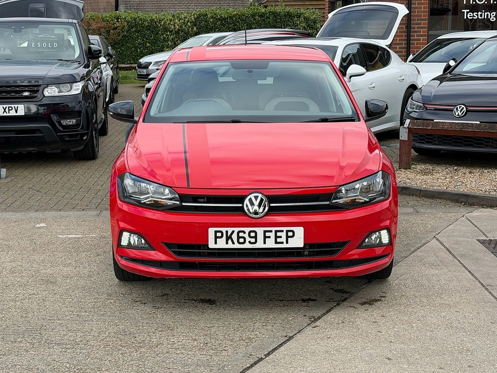 Volkswagen Polo 1.0 Tsi Gpf Beats Hatchback Euro PK69FEP Red #3
