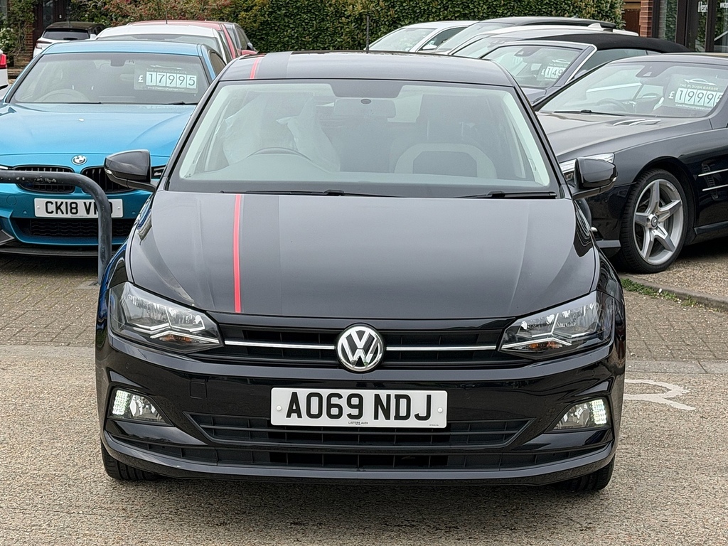 Volkswagen Polo 1.0 Evo Beats Hatchback Euro 6 AO69NDJ Black #3