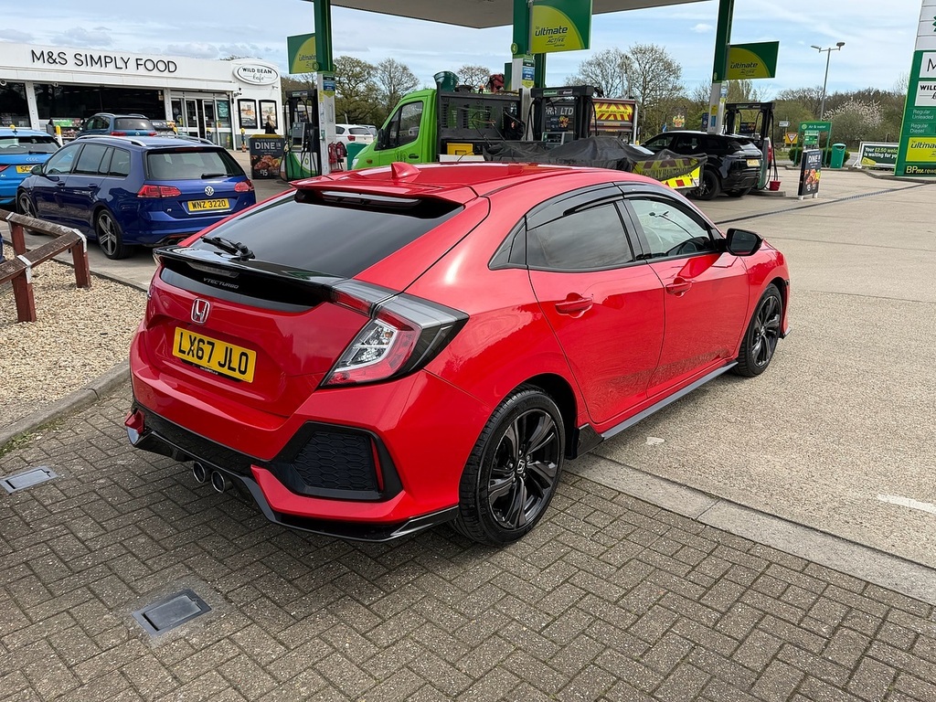 Honda Civic 1.5 Vtec Turbo Sport Hatchback E Red #5