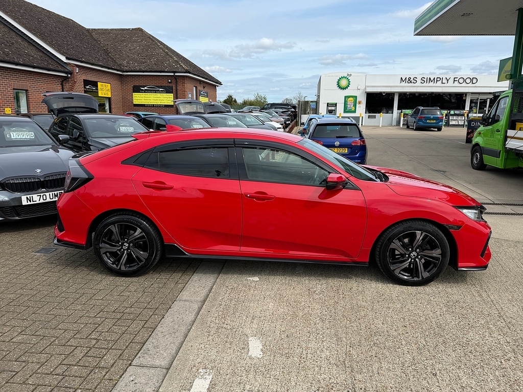 Honda Civic 1.5 Vtec Turbo Sport Hatchback E Red #4