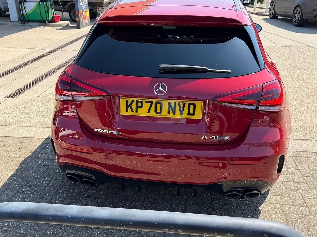 Mercedes-Benz A Class 2.0 A45 Amg S Hatchback 8G-dct 4Matic KP70NVD Red #5