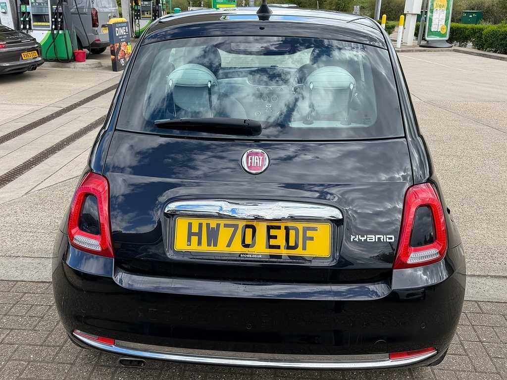 Fiat 500 1.0 Mhev Star Hatchback Euro 6 HW70EDF Black #6