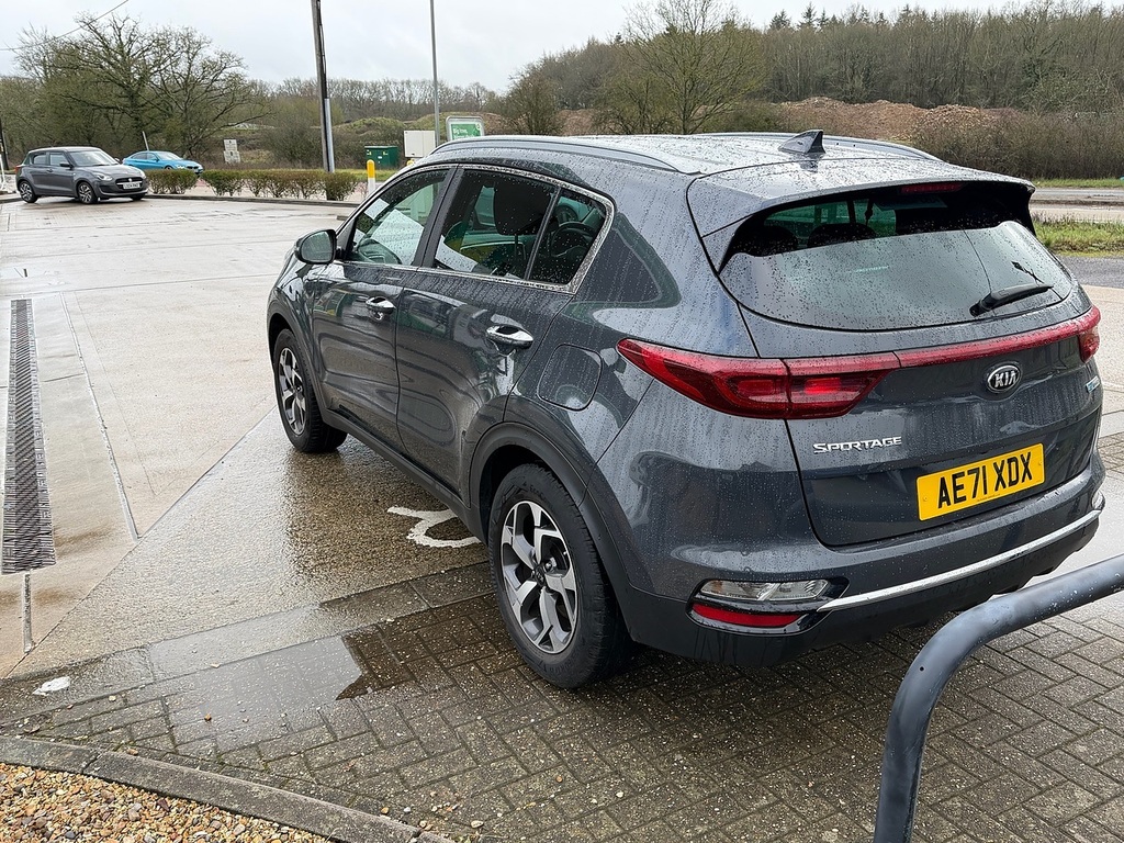 Kia Sportage 1.6 Crdi Mhev 2 Suv Hybrid Euro AE71XDX Grey #5