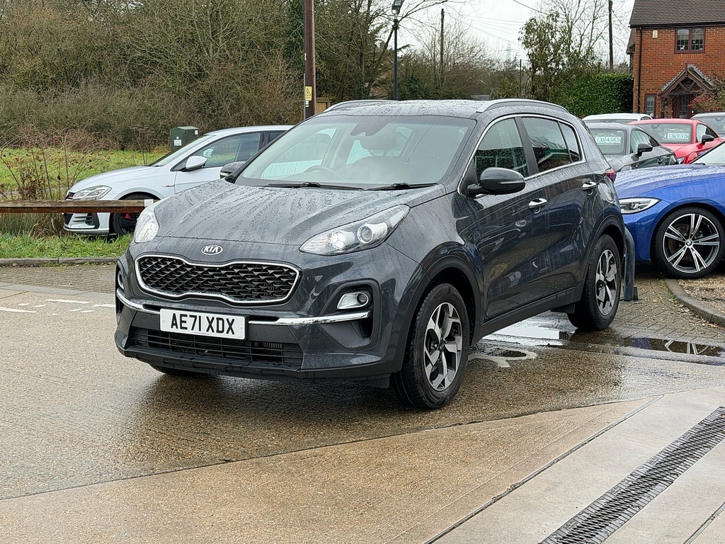 Kia Sportage 1.6 Crdi Mhev 2 Suv Hybrid Euro AE71XDX Grey #2
