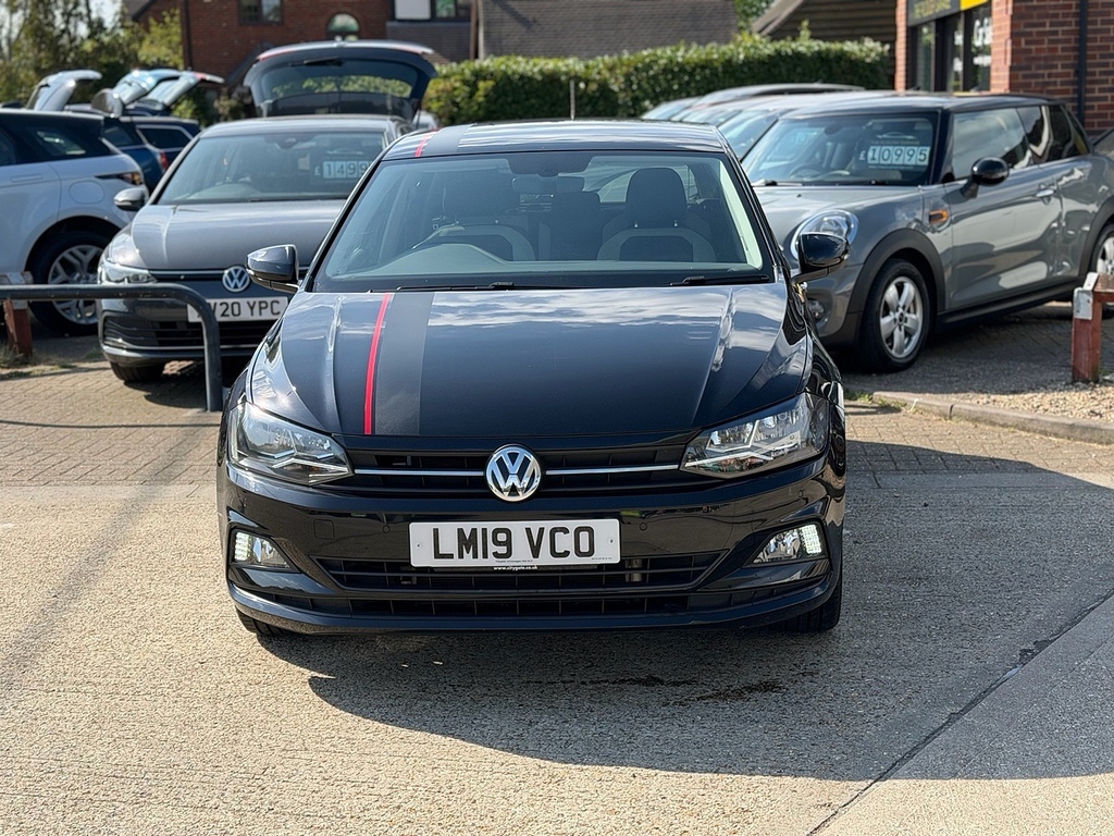 Volkswagen Polo 1.0 Tsi Gpf Beats Hatchback Dsg Euro 6 LM19VCO Black #3