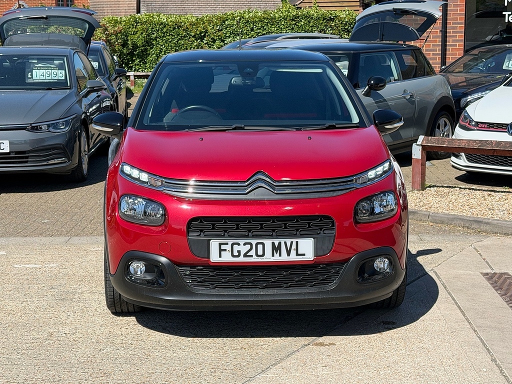Citroen C3 1.2 Puretech Flair Plus Hatchback Manua Red #3