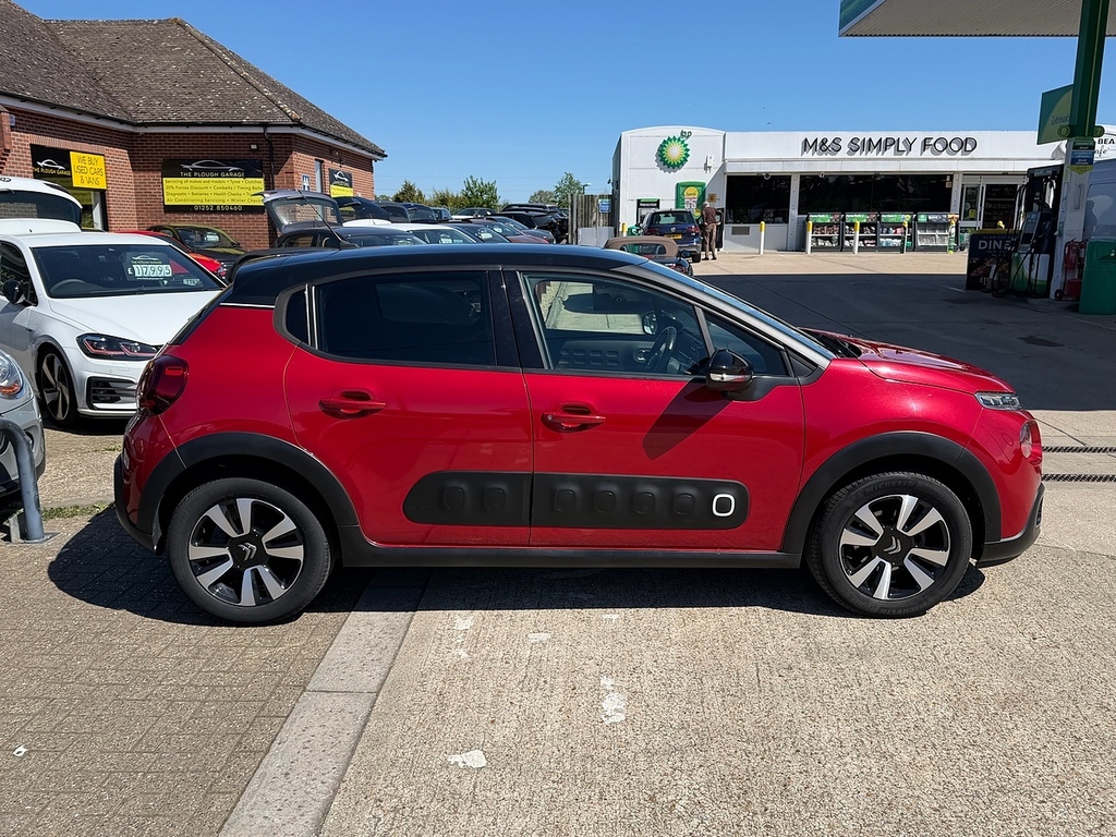 Citroen C3 1.2 Puretech Flair Plus Hatchback Manua Red #4