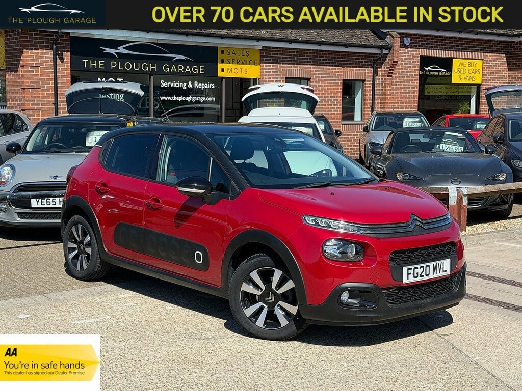 Citroen C3 1.2 Puretech Flair Plus Hatchback Manua Red