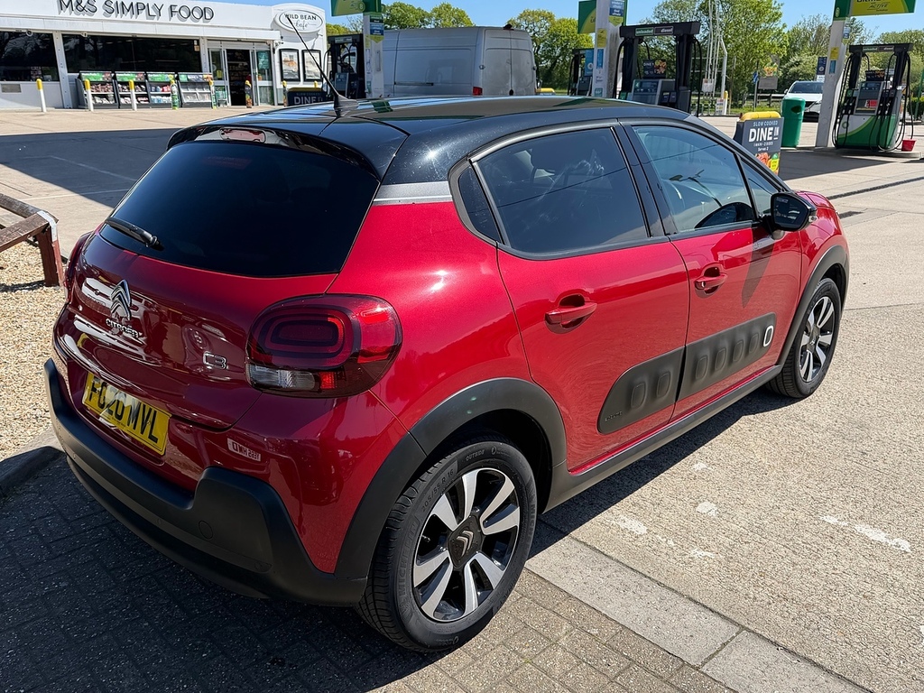 Citroen C3 1.2 Puretech Flair Plus Hatchback Manua Red #5
