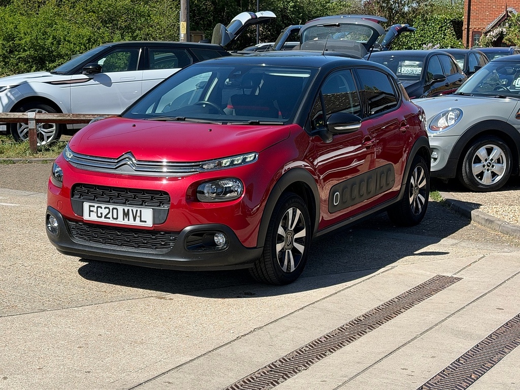 Citroen C3 1.2 Puretech Flair Plus Hatchback Manua Red #2