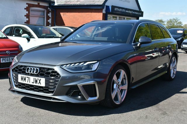 Audi A4 Avant Tdi 35 S Line MM71JWX Grey #3