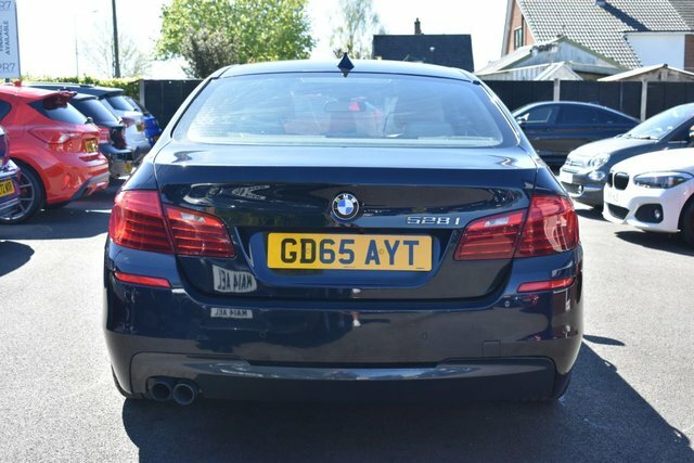 BMW 5 Series 528I M Sport Saloon Black #5