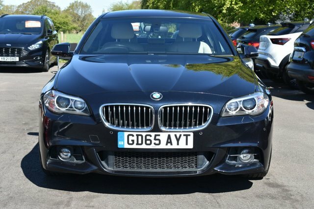 BMW 5 Series 528I M Sport Saloon Black #2
