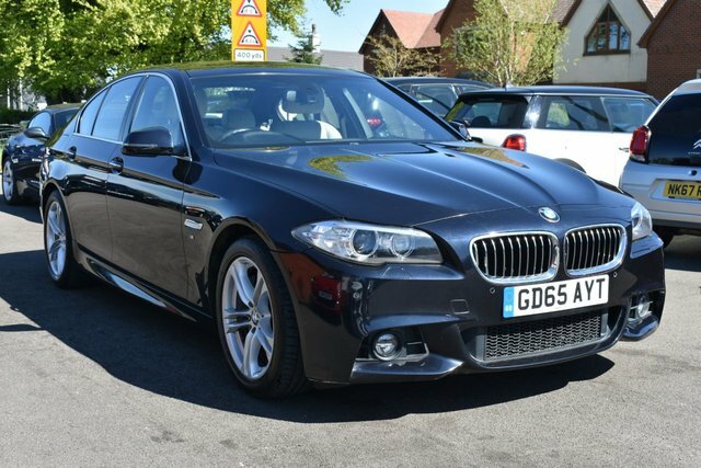 BMW 5 Series 528I M Sport Saloon Black