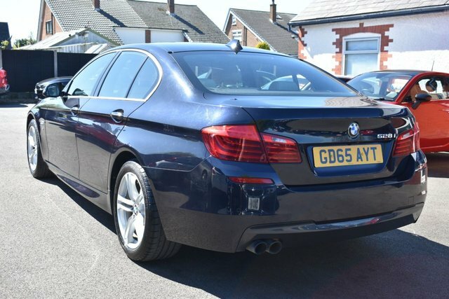 BMW 5 Series 528I M Sport Saloon Black #6