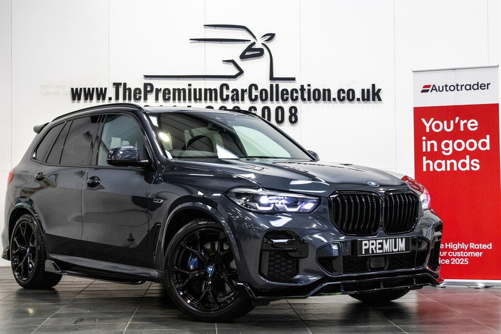 BMW X5 Xdrive45e M Sport 1 Owner HK72CLZ Grey #3