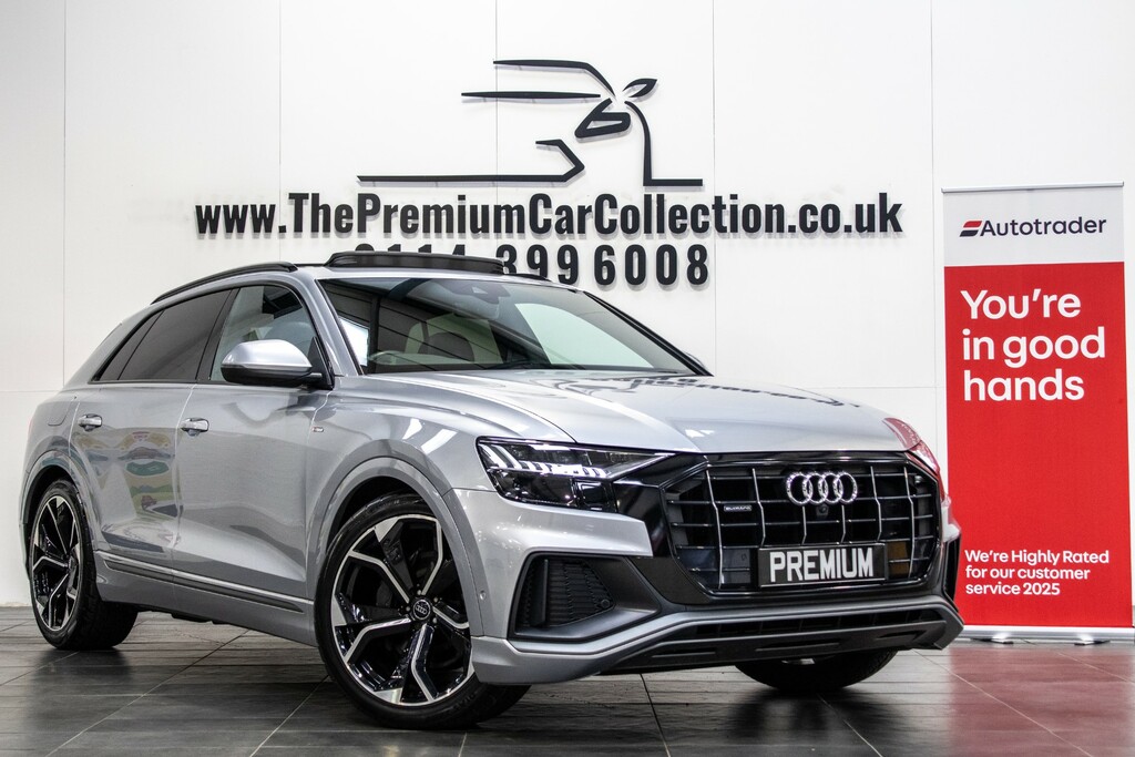 Audi Q8 Tdi Quattro S Line Sliding Panoramic Roof Silver #3