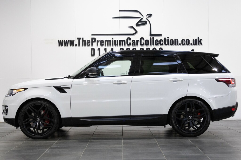 Land Rover Range Rover Sport Sdv6 Hse Dynamic White #4