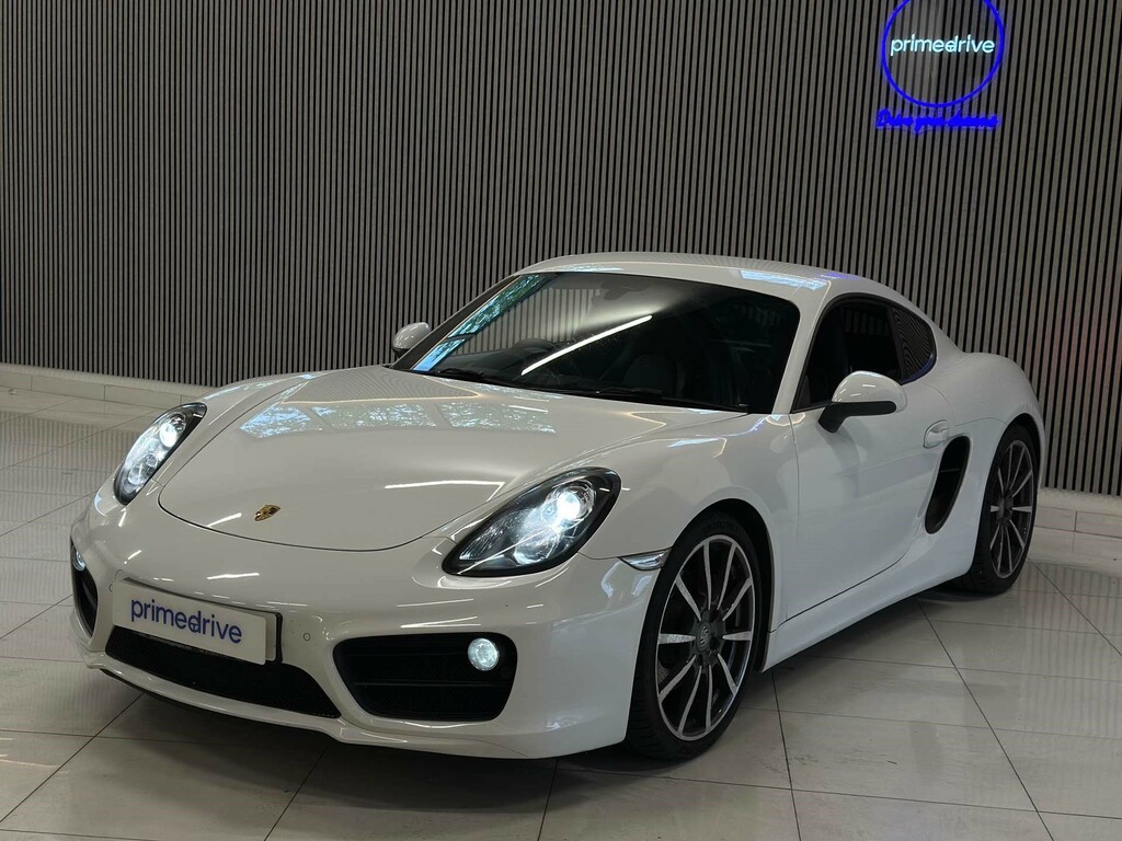 Porsche Cayman S Semi-auto BJ63YKP White #5