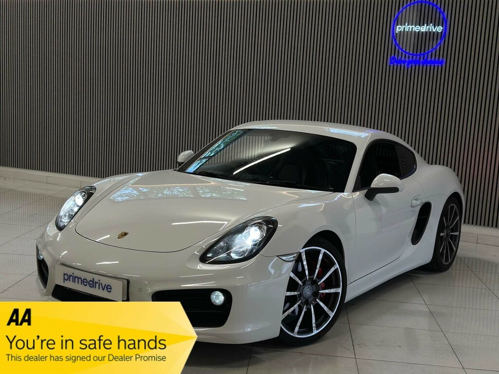 Porsche Cayman S Semi-auto BJ63YKP White #2